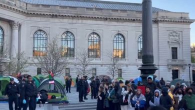 Over 40 pro-Palestine protestors held at Yale University amid antisemitism row in US campuses
