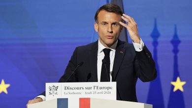 ‘There is a risk our Europe could die': France's President Emmanuel Macron warns EU nations