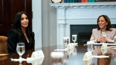 What Kim Kardashian and Kamala Harris doing behind White House's closed door