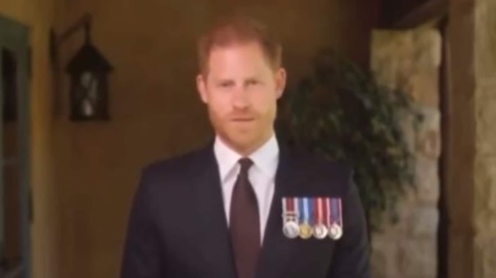 'Ridiculous': Prince Harry under fire for donning four medals while honouring US servicewoman