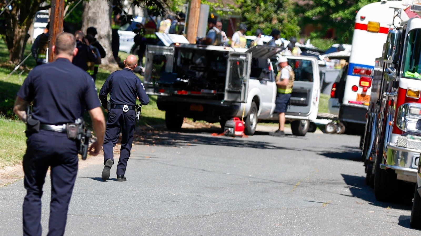 Chilling videos show deadly North California shootout that killed 4 law enforcement officers 1 Chilling videos show deadly North California shootout that killed 4 law enforcement officers