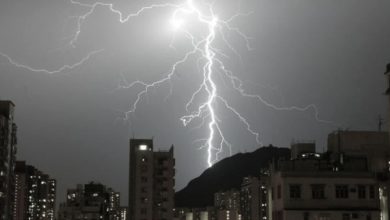 Hong Kong hit by around 10,000 lightning strikes overnight