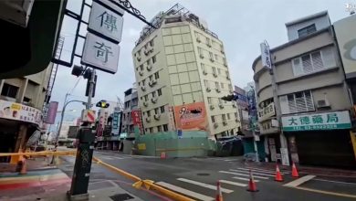 Magnitude 5.4 earthquake strikes Taiwan