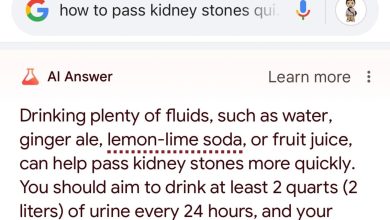 Google SGE's embarrassing AI advice, 'drink urine to pass kidney stones quickly' shocks internet