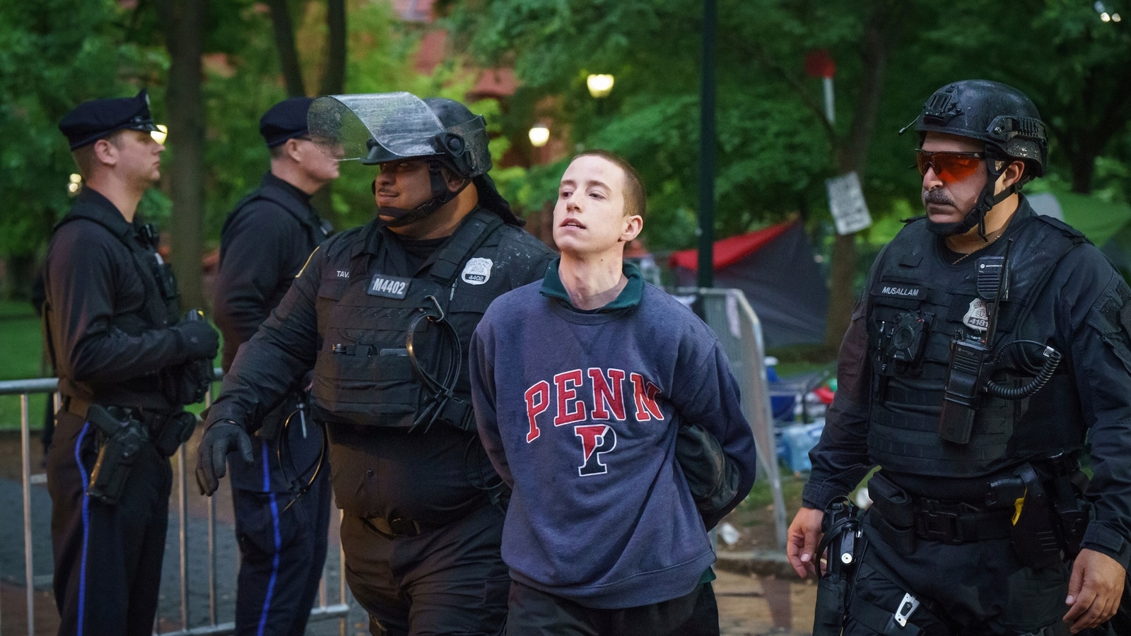 Police arrest pro-Palestinian protesters at UPenn campus, disband anti-Israel encampment
