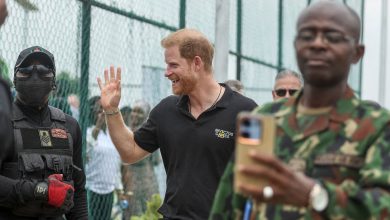 Prince Harry slammed as ‘cringe’ for inspecting troops like a ‘working royal’ despite losing military titles