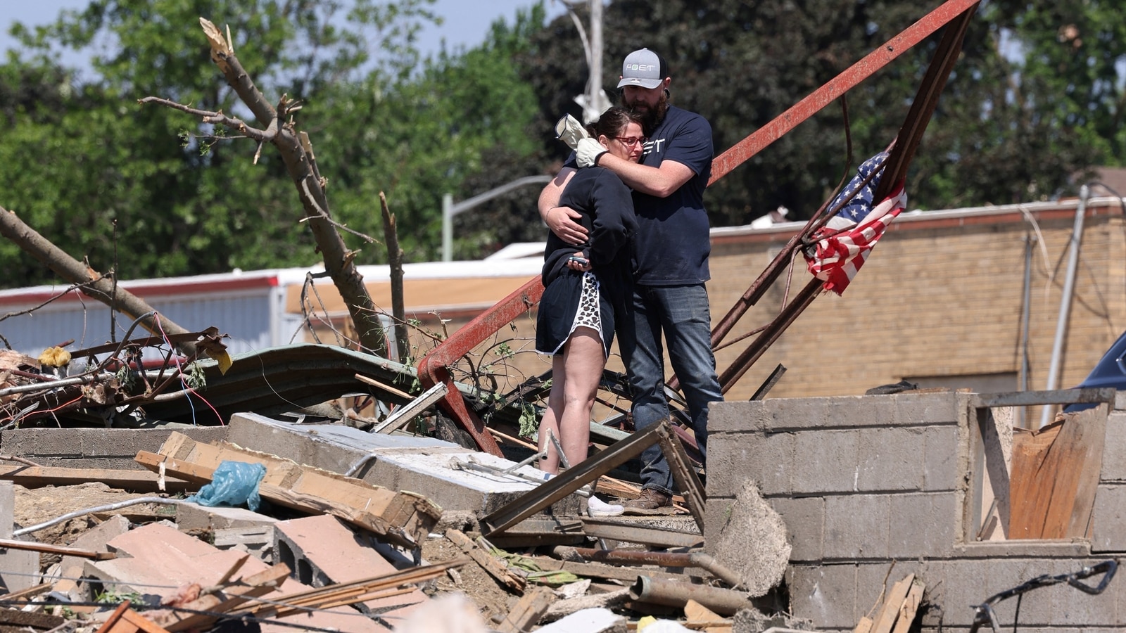 Five dead, at least 35 injured as ghastly tornadoes ravage Iowa on Tuesday