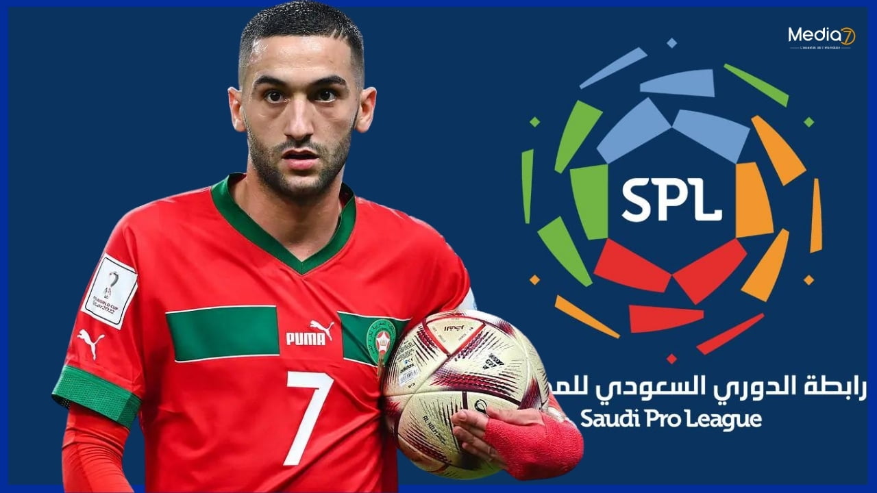 Atlas Lions: A colossal offer from a Saudi club to recruit Hakim Ziyech - Media7