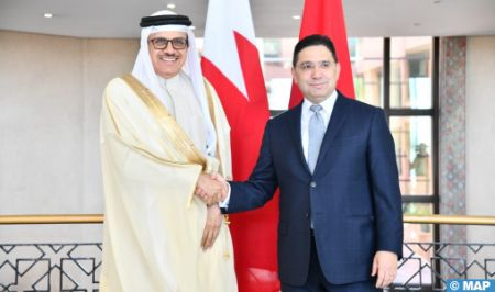 Morocco’s FM Receives Bahraini Peer