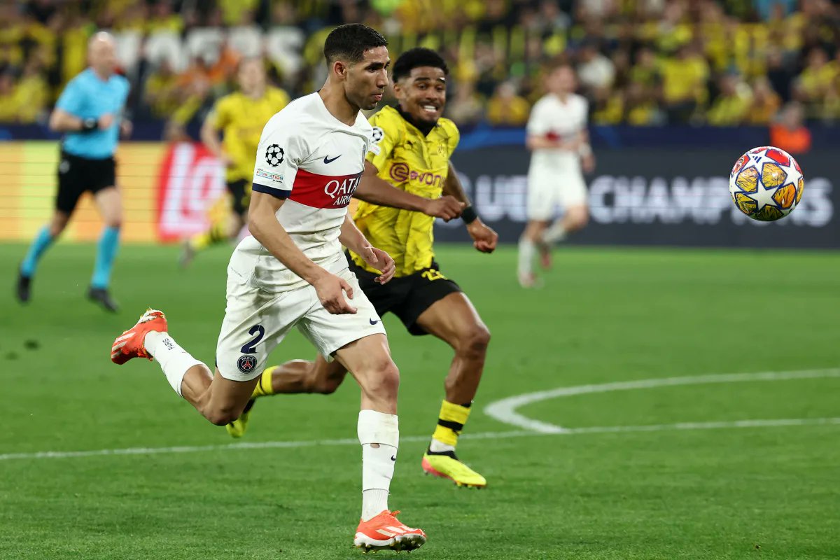PSG: Achraf Hakimi Confident in a Home Revenge After Dortmund Defeat - Media7