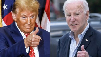 Donald Trump reacts to Joe Biden's embarrassing viral video in France after ‘controlled by evil force’ claims