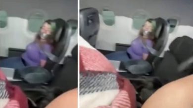 American Airlines passenger, duct-taped for unruly behaviour, sued for unpaid fine