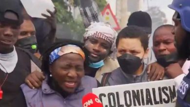 Barack Obama's half-sister hit with tear gas in Kenya protests, video shows