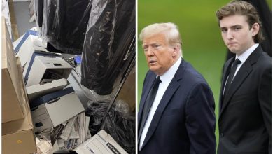 Trump lawyer fumes over FBI raid at Barron's Peloton room as new pics from Mar-a-Lago expose…
