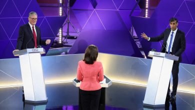 UK elections: Rishi Sunak and Keir Starmer clash in testy final TV debate