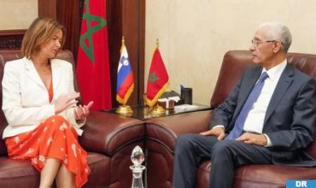 Lower House Speaker Holds Talks in Rabat with Slovenian Deputy PM, FM