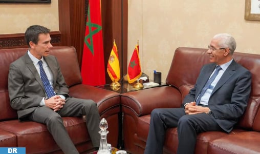 Mr. Talbi El Alami meets with the Spanish Ambassador to Morocco
