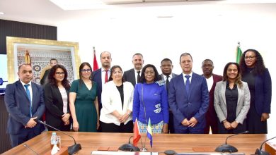Partage de bonnes pratiques: L'ANGSPE reçoit l’Ambassadeur du Gabon au Maroc accompagné d'une délégation gabonaise