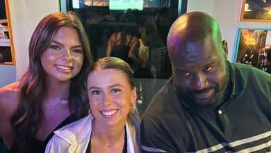 Shaquille O'Neal teaches ‘Hawk Tuah’ girl Hailey Welch ‘how to deal with fame’