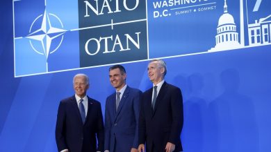 NATO summit: Spain PM Pedro Sanchez rejects 'double standards' on Gaza