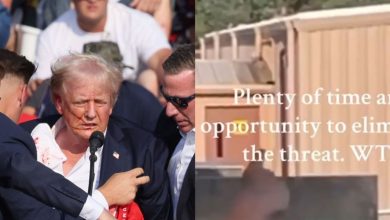Video shows Trump’s supporters pointing at the shooter crawling on the roof, ‘Officer, he is up there…’