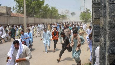 More than 10,000 Pakistanis protest army operation to root out Afghani militants