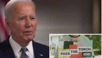 ‘Pass The Torch Joe’: Democrat voters urge Biden to choose new presidential nominee in latest ad