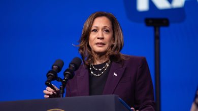 Kamala Harris launches first campaign ad featuring Trump's mugshot, ‘We choose…’