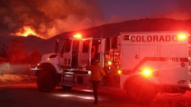 California wildfire grows bigger than Los Angeles as 5,500 firefighters battling the blaze