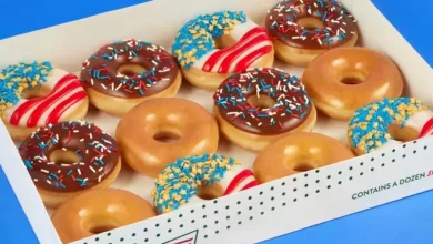 Krispy Kreme celebrating Paris Olympics with new ‘Go USA’ doughnuts, $1 deals