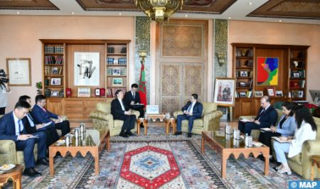Morocco's FM Hold Meets China's Special Envoy for Middle East