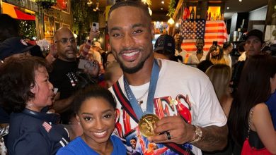 Simone Biles snaps at trolls as she defends husband wearing her gold medal: ‘Y’all are miserable'