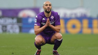 Sofyan Amrabat Fiorentina Manchester United