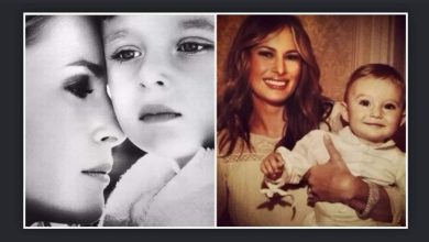Melania Trump shares never-seen-before pictures of Barron as she opens up on 'challenges' of raising son with Donald
