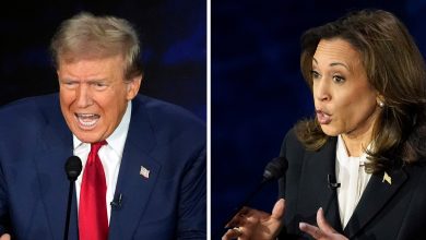 Kamala Harris warns that Donald Trump and his ‘extremist allies’ could ‘take our nation backward’