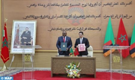 Zambia Reaffirms Support for Morocco's Territorial Integrity, Sovereignty over Its Sahara 1 Zambia Reaffirms Support for Morocco's Territorial Integrity, Sovereignty over Its Sahara