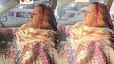 Pakistani man captures his elderly mother driving smoothly through a busy road: 'Confidence knows no age'