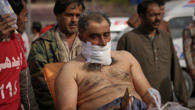 Pakistan train hijack: Militants with bomb vests sitting next to hostages; empty coffins transported