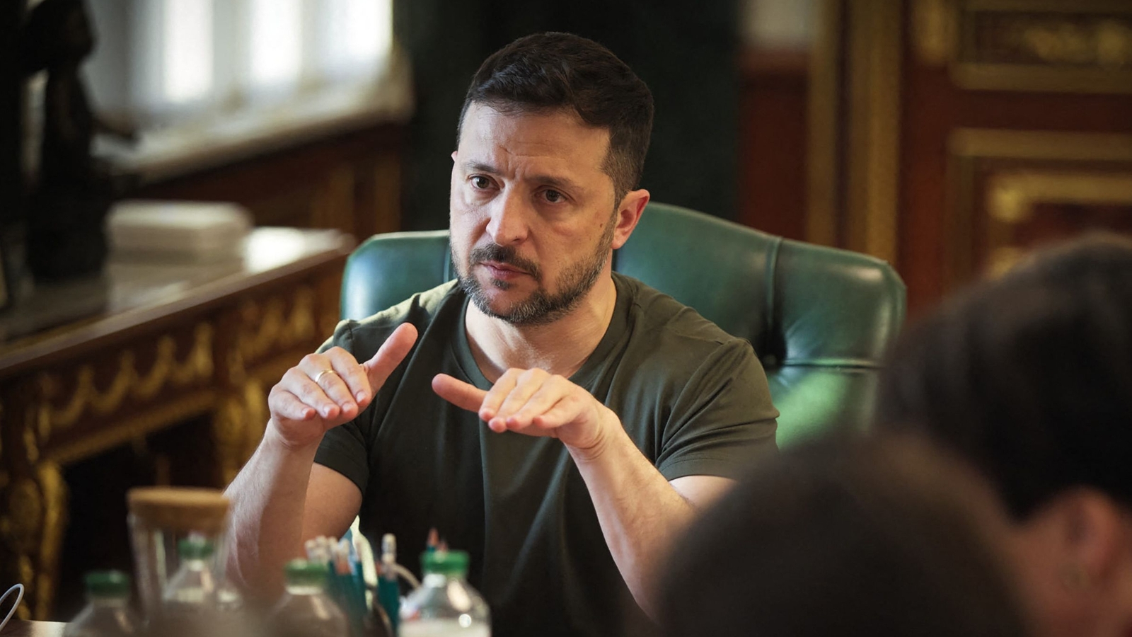 Ukraine's Zelenskyy says ceasefire must come before peace talks 1 Ukraine's Zelenskyy says ceasefire must come before peace talks