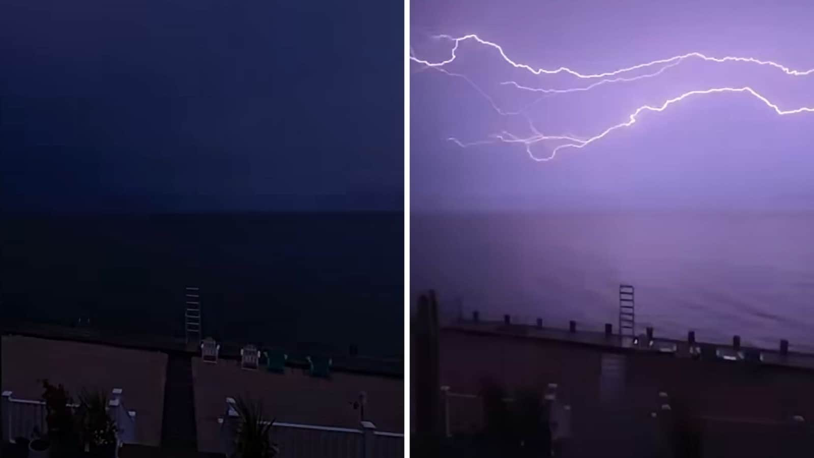 ‘Not sure this is a good sign for Earth’: Long Island man captures ‘10-mile-long’ lightning bolt 1 ‘Not sure this is a good sign for Earth’: Long Island man captures ‘10-mile-long’ lightning bolt