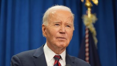 Frail Joe Biden spotted with mysterious forehead scar, raising health concerns; doctor weighs in
