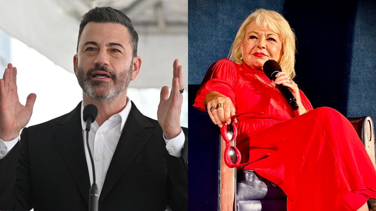 Roseanne Barr fumes over comparing her with Jimmy Kimmel: ‘I was fired for…’