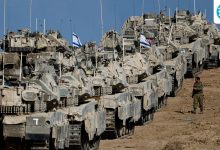 Israel says two projectiles fired from Gaza day after Israel strikes kill 90