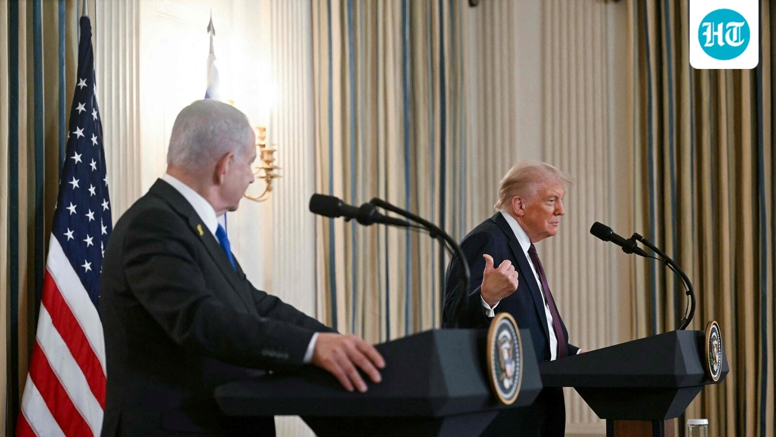 Trump thanks Netanyahu for supporting Gaza ‘peace plan’, warns Hamas: ‘You’re the only one left'