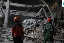 Indonesia school building collapses on praying students; 1 dead, dozens injured