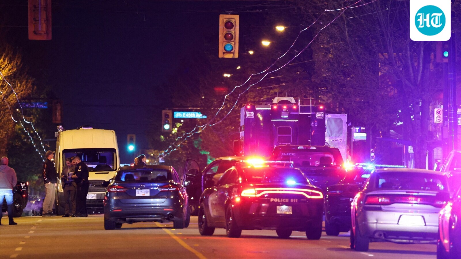 Shots fired near police office in Canada's Surrey, suspect taken into custody