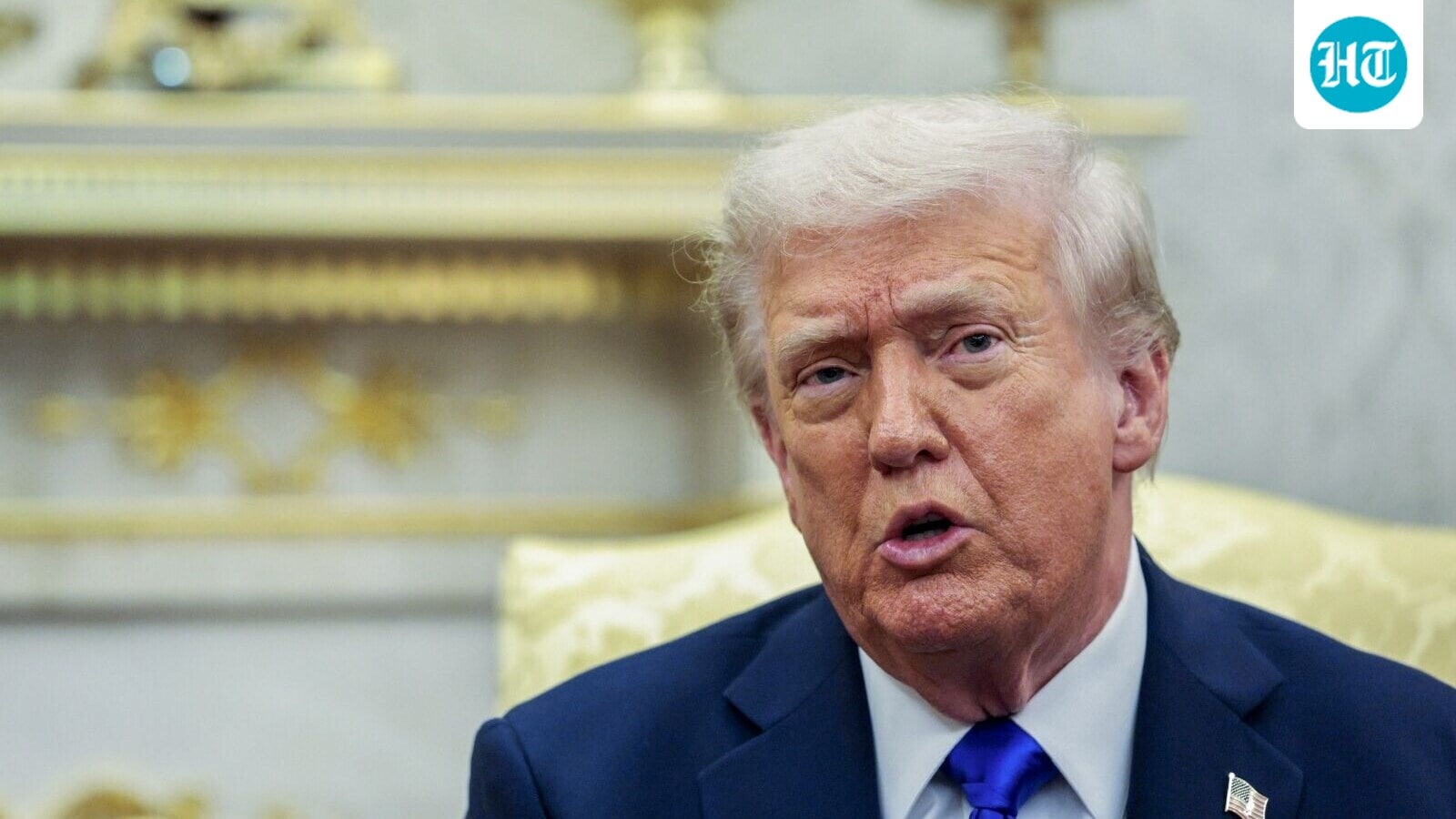 White House releases footage of current Trump Oval Office, slammed for being ‘tacky’ and having ‘too much gold’ | Watch