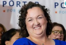 Katie Porter screams at staffer for innocently popping into frame in resurfaced video, ‘Get out of my…’